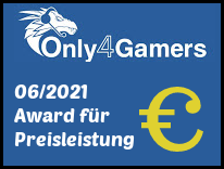 Only 4 gamers 06/2021 Award for Preis Leistung