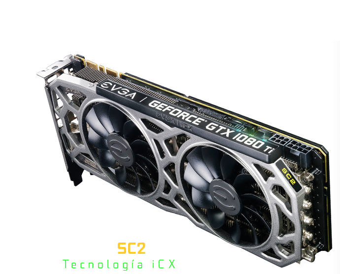EVGA GeForce GTX 1080Ti SC2 Gaming 11GB - PCパーツ