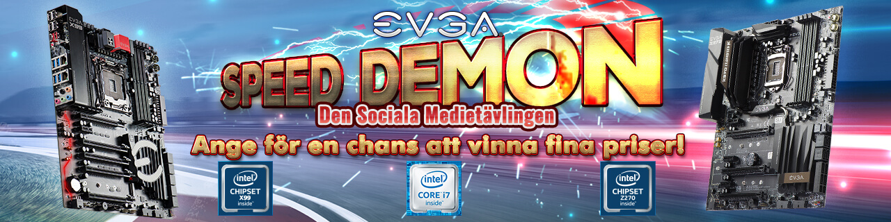 Speed Demon den sociala medietävlingen