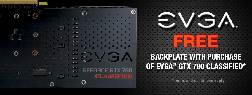 Free EVGA Backplate