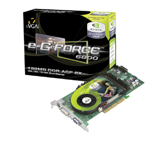 The EVGA.com e-GeForce 6800!